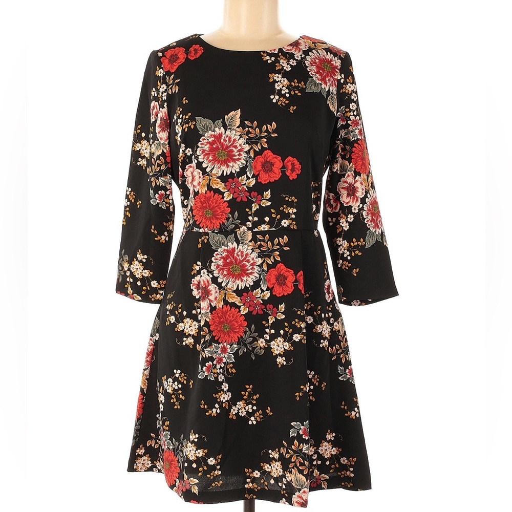 NICOLE MILLER Floral Multi-Color Dress size 6 NWT